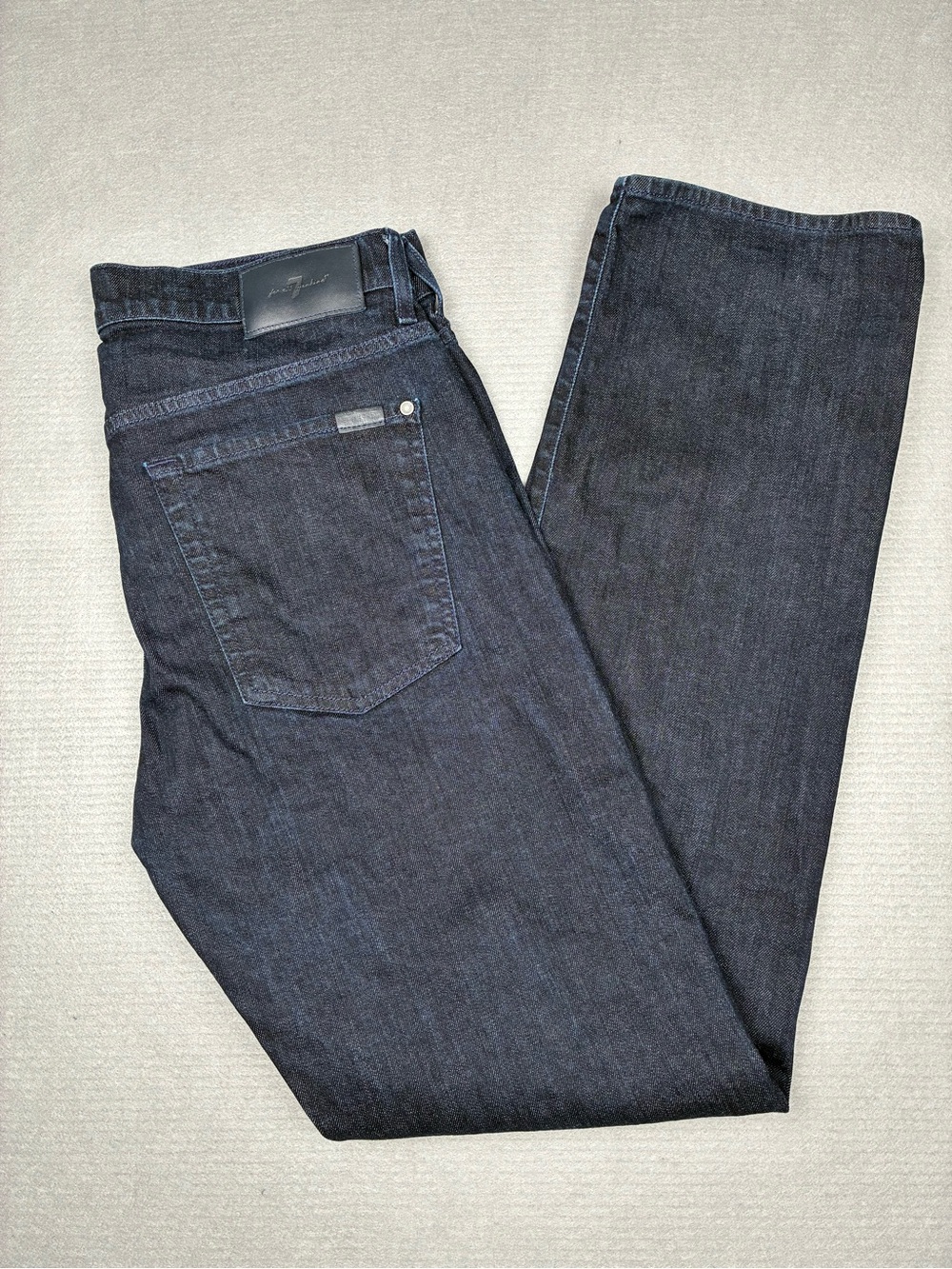 7 For All Mankind Austyn 33 Dark Blue Mens Jeans *Like New*